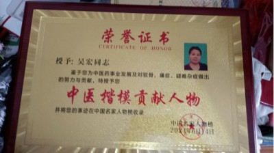 全国两会重点推荐 中国医学杰出贡献人物——吴宏