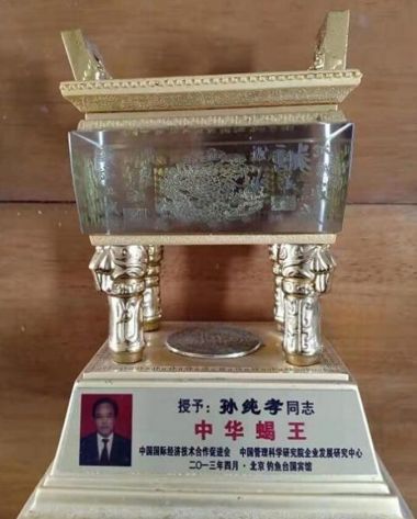 全蝎疗法发明人——孙纯孝