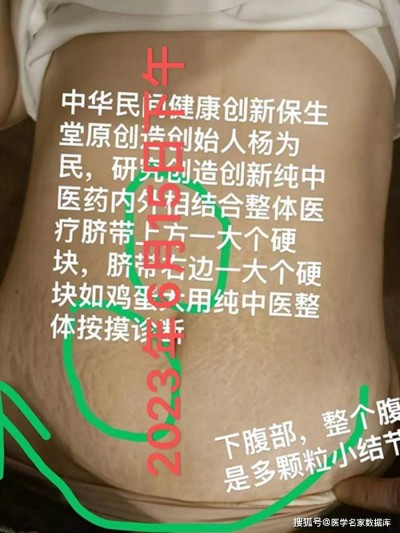 新时代国医名师—中华民间健康创新保生堂创始人—杨为民