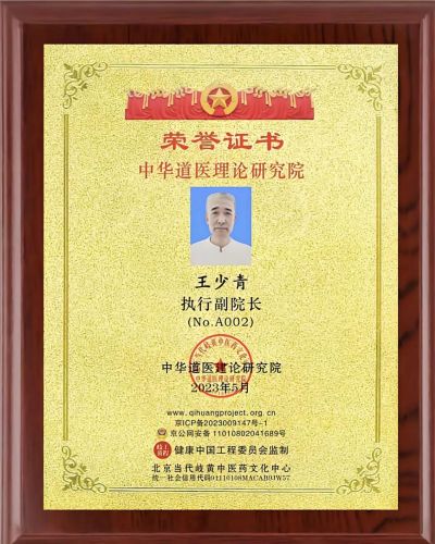 国宝级中医——王少青