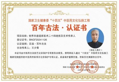 国宝级中医——王少青