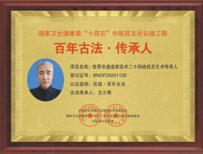 国宝级中医——王少青